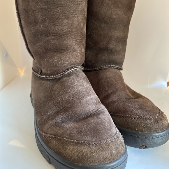 UGG Australia Womens Ultimate Short 5275 Boots US 8 Chocolate - Picture 4 of 8